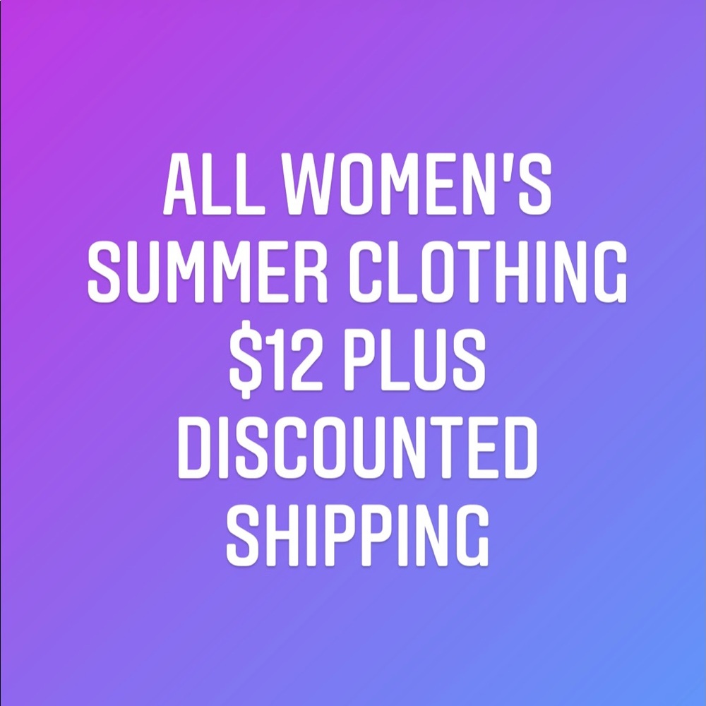 Women’s summer clothing
